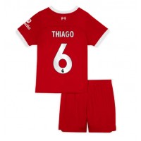 Liverpool Thiago Alcantara #6 Replica Home Minikit 2023-24 Short Sleeve (+ pants)